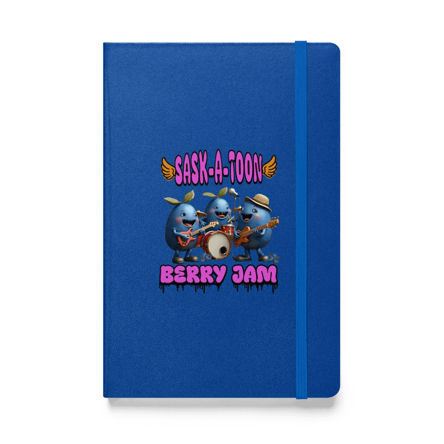 Saskatoon Berry Jam Hardcover Notebook product image (1)