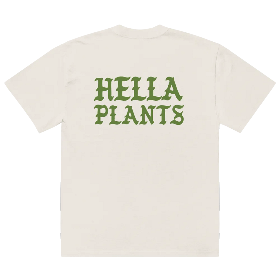 HELLA PLANTS oversized unisex tee product image (4)