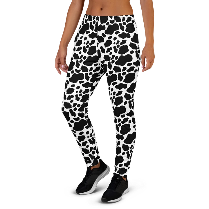 Cow Print Joggers - Female Fit product image (2)