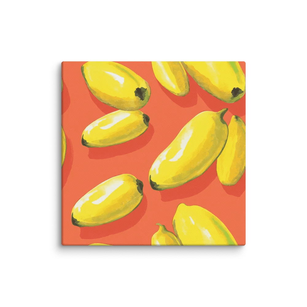 Bright Yellow Papayas Canvas Collection product image (19)