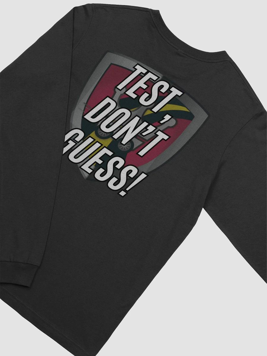 Official Royalty Auto Service "Test, Don't Guess" Long Sleeve Shirt product image (4)