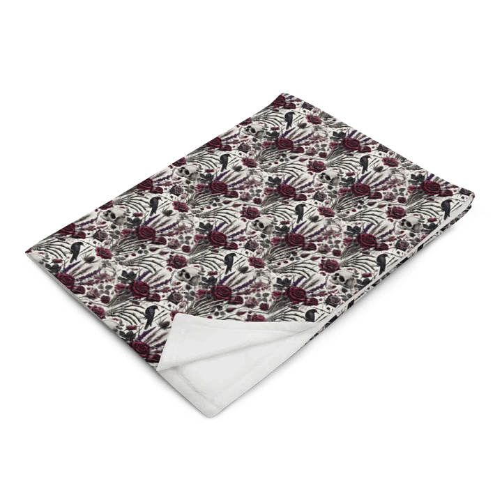 Skulls And Roses Blanket product image (2)
