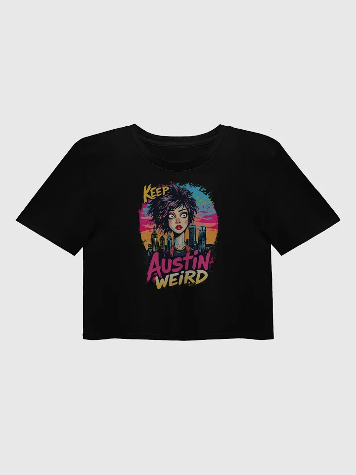 Keep Austin Weird Women's Crop Top product image (6)