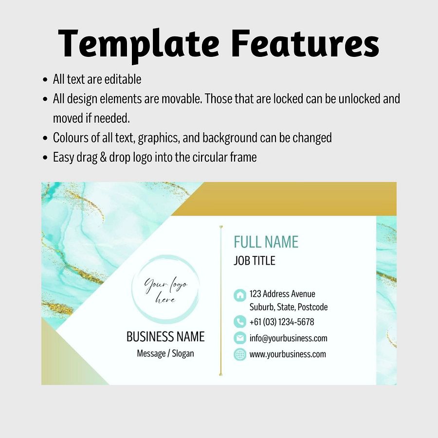 Marina - Business Card Template product image (7)