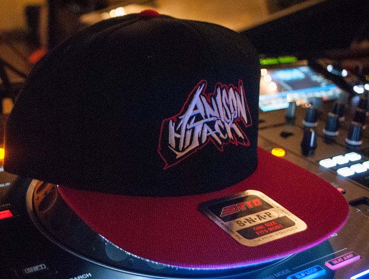 Anison Hijack Logo Flatbill Hat product image (2)