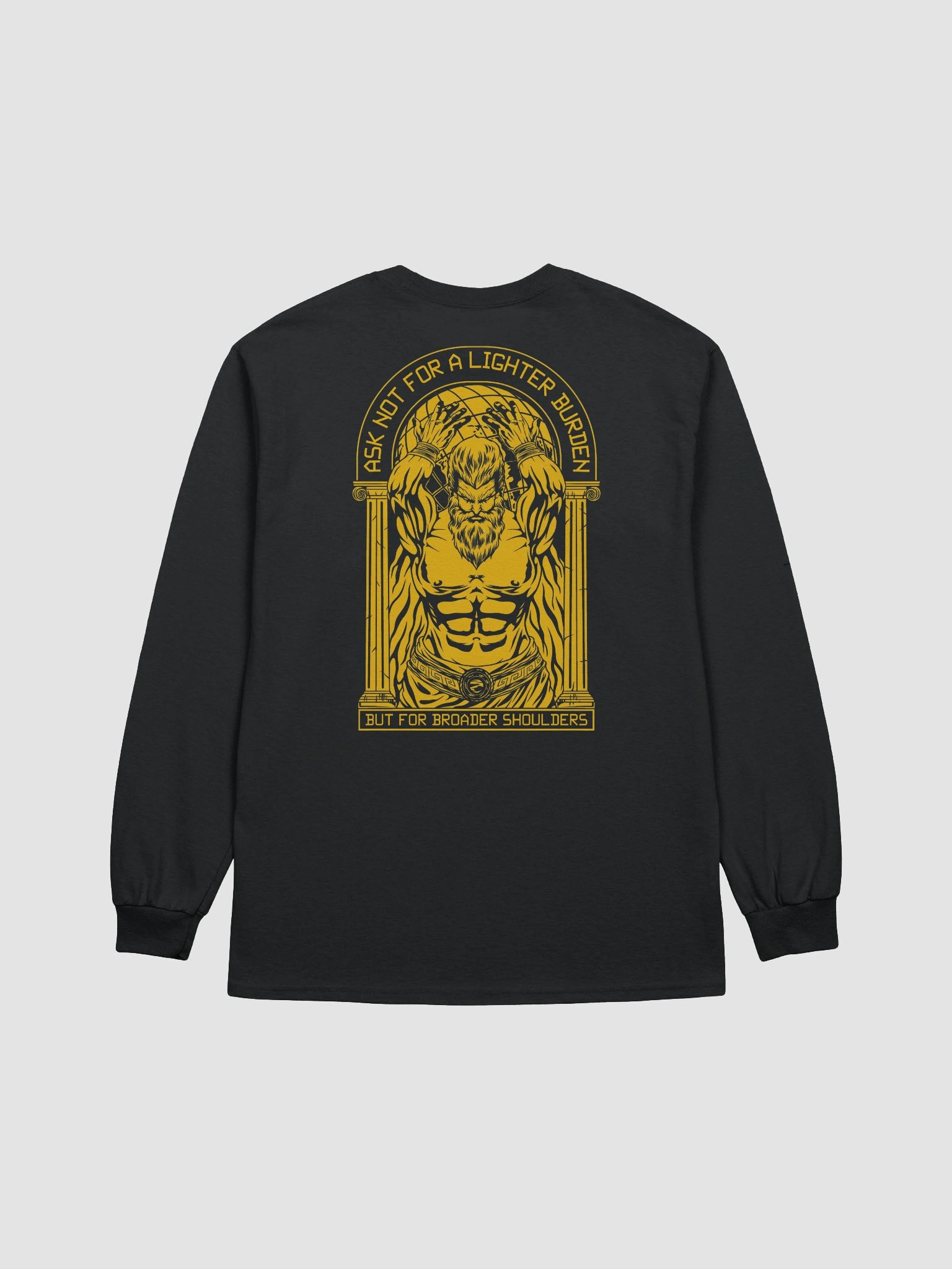 Atlas gym gear Long Sleeve T-Shirt product image (3)