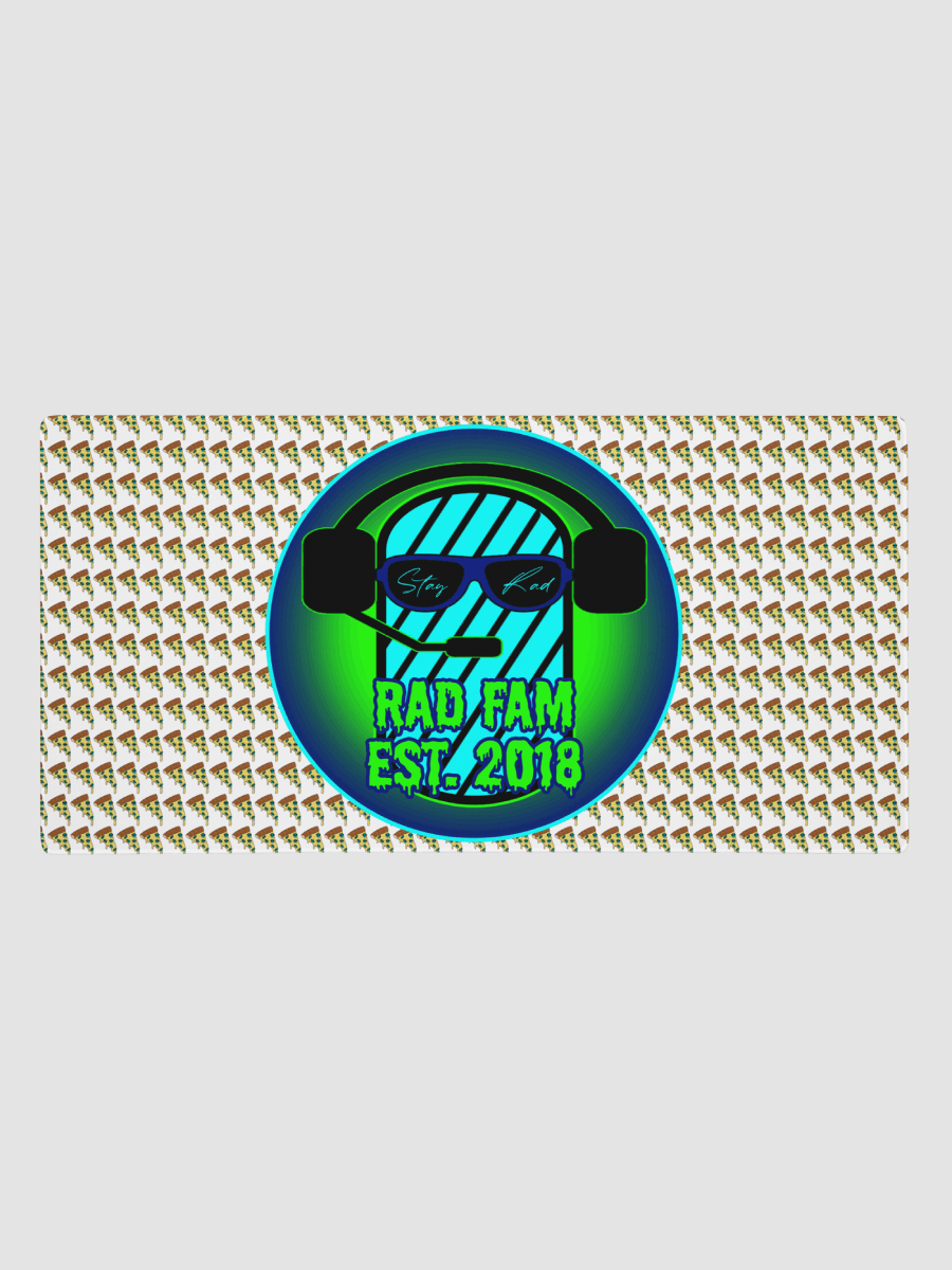 Rad Fam Gaming Mousepad (White) product image (1)