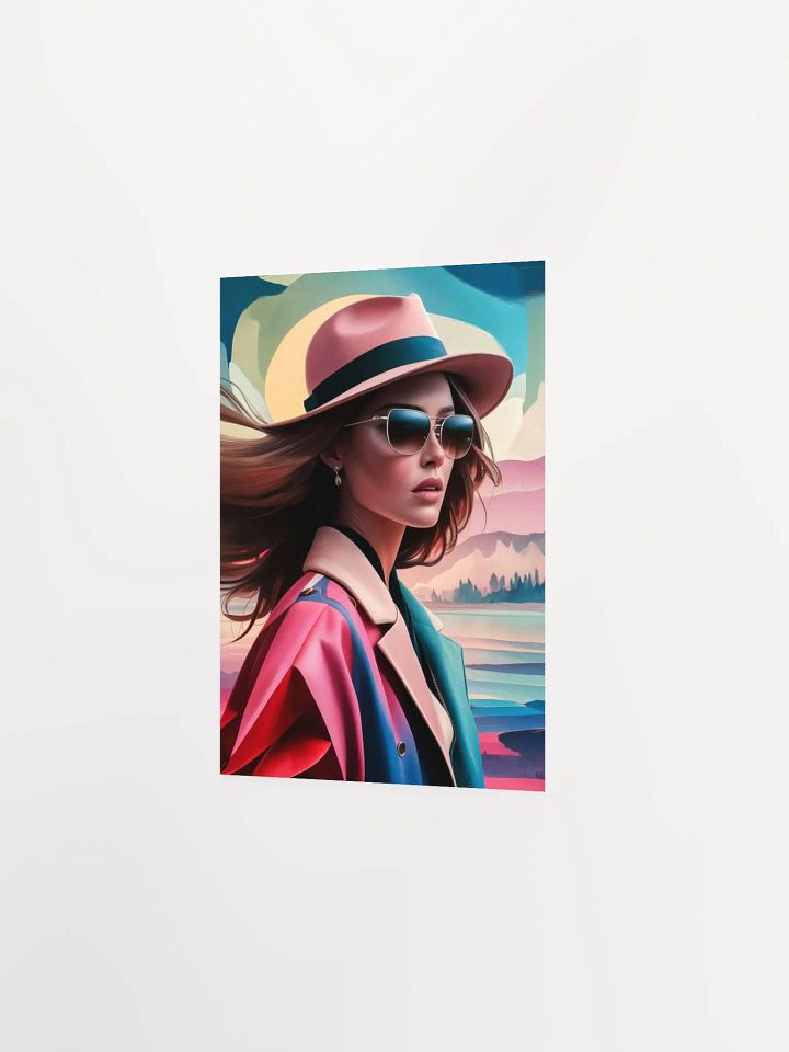 Abstract illustration of a Woman Poster - 10 product image (7)