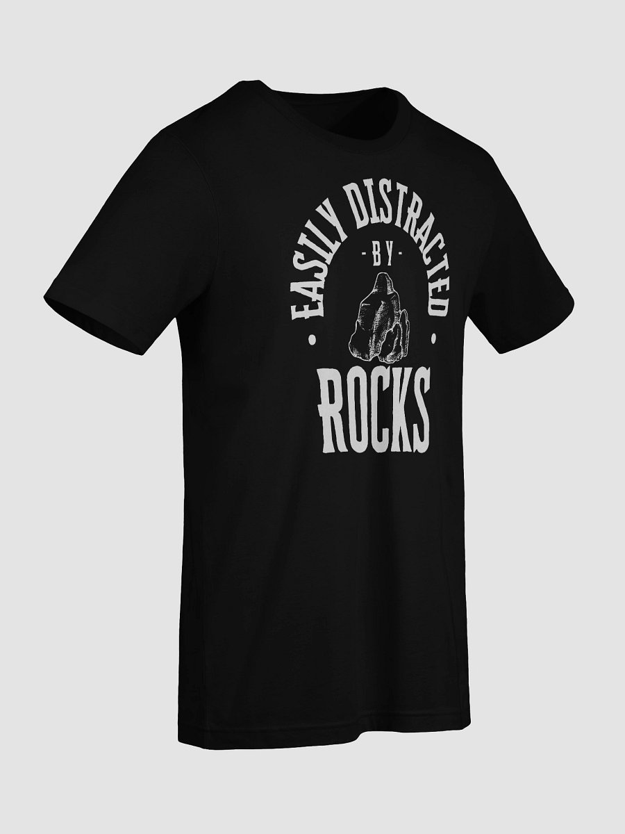 easily distracted by rocks tee product image (98)
