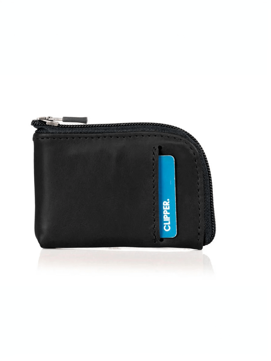 Access Wallet – RFID-Blocking Leather Wallet with Self-Locking Zipper & Quick-Access Pocket product image (4)