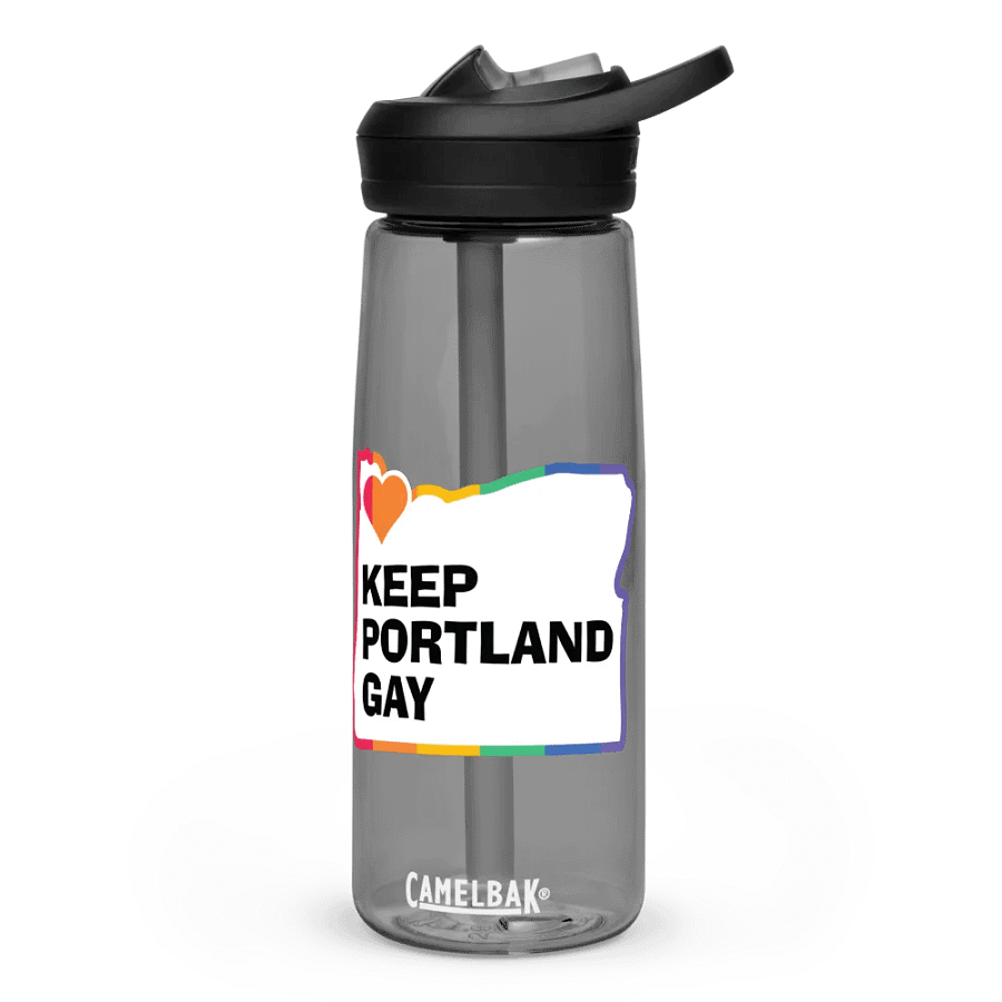 Keep Portland Gay Pride Water Bottle product image (1)