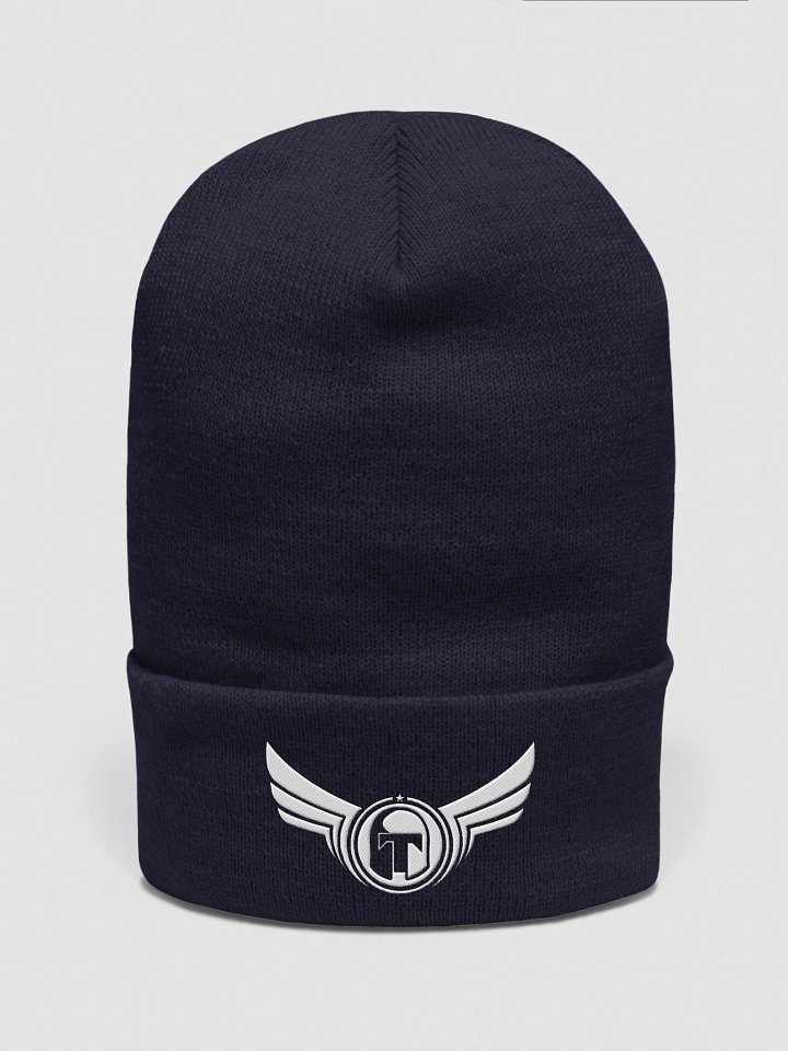 Tapestry Cuffed Beanie product image (1)