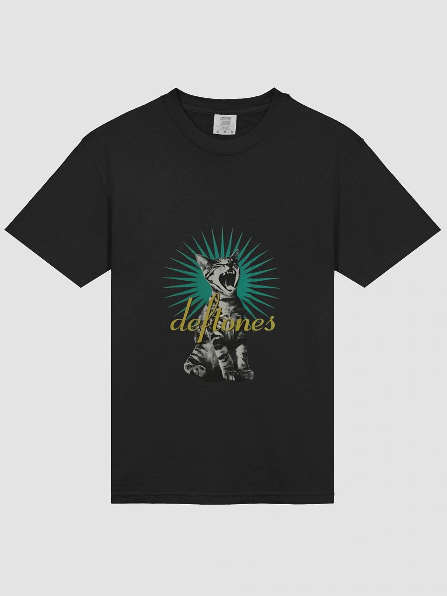 DEFTONES CAT LOGO T-SHIRT product image (7)
