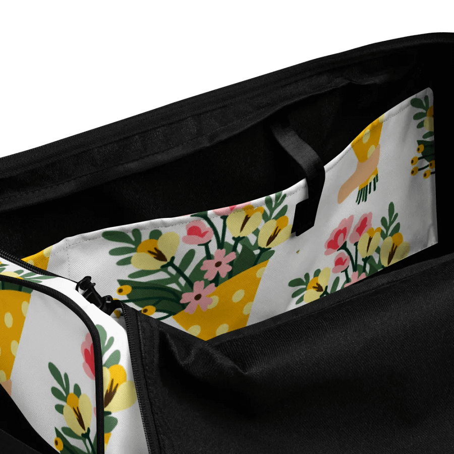 Bouquet Bliss All-Over Duffle Bag product image (6)