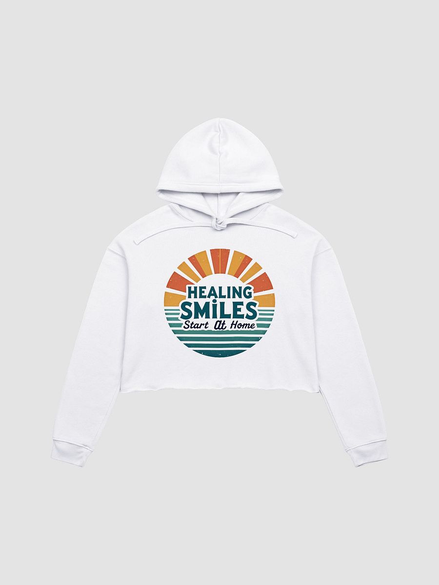 Healing Sunburst Crop Hoodie product image (1)