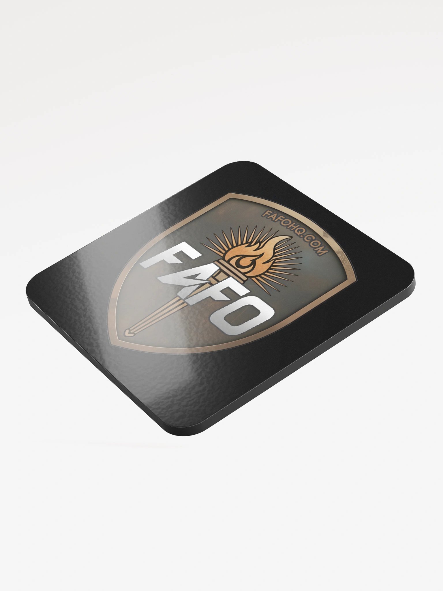 Funky FAFO Torch Emblem Coaster product image (3)