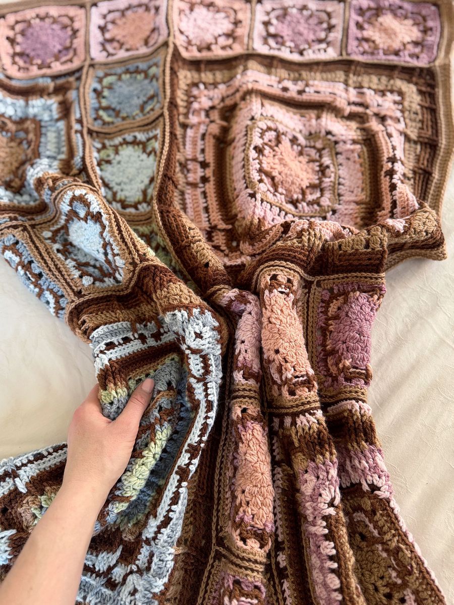 Spring Into Bloom Crochet Blanket PDF Ebook product image (10)