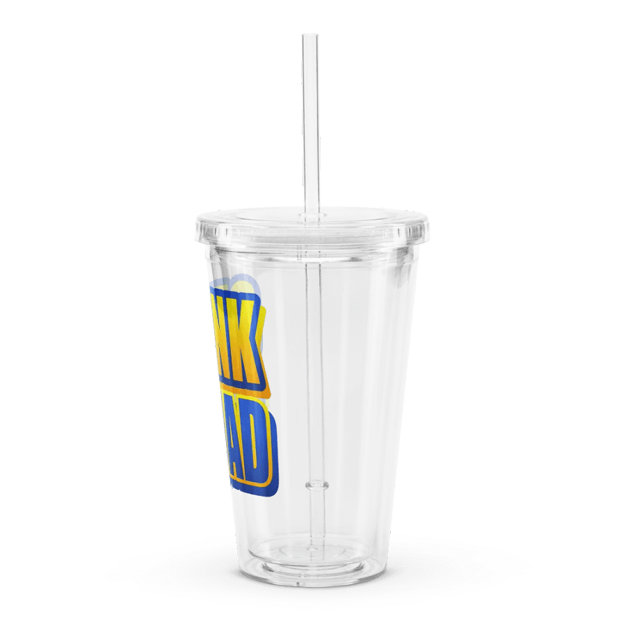 Stank Squad Double Wall Clear Plastic Tumbler product image (4)