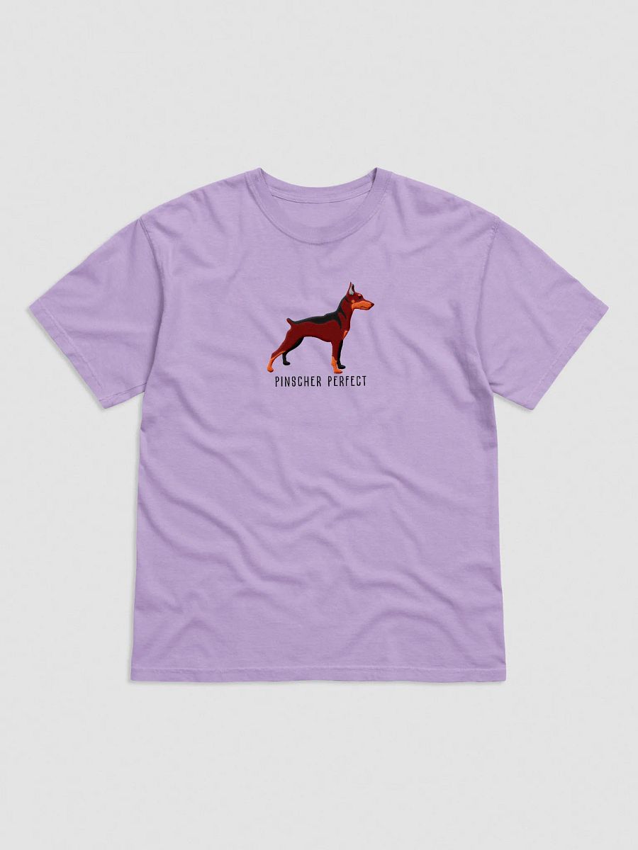 Pinscher Perfect T-Shirt(Embroidered) of a Mini Pinscher(Red & Tan) product image (33)