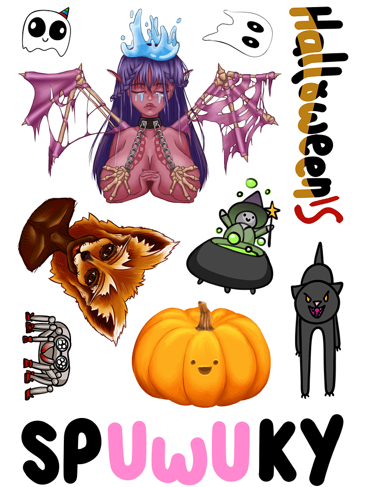 Halloween Sticker Sheet product image (1)