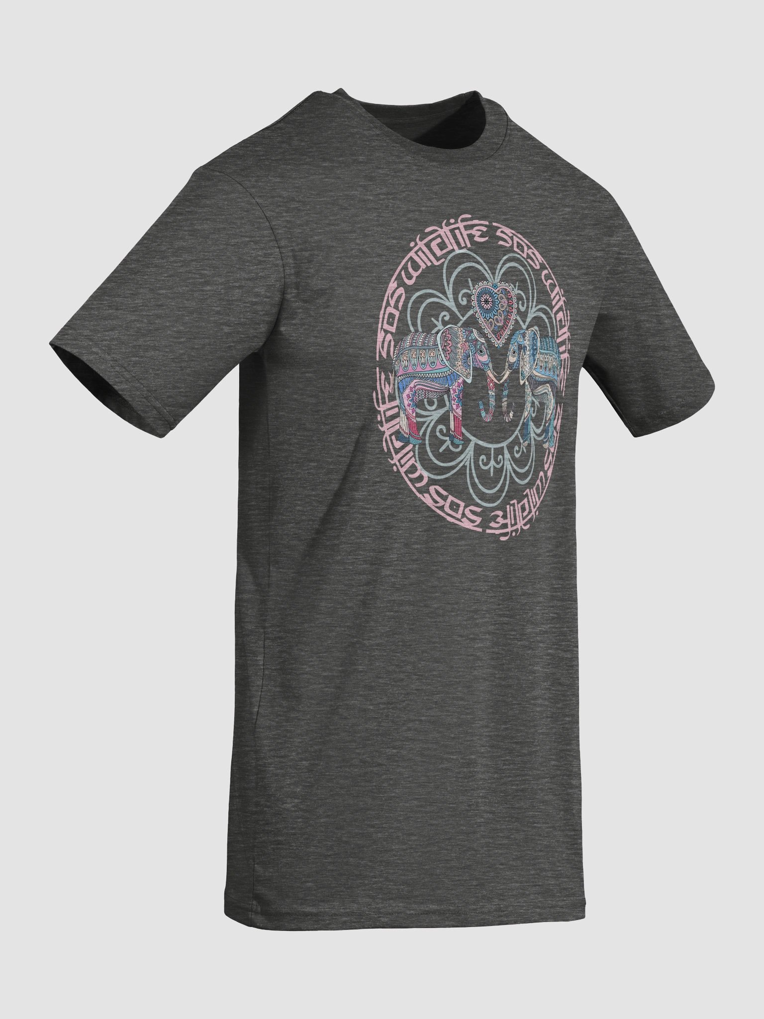 Mandala Elephants and Heart product image (3)