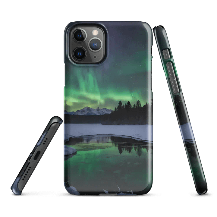 Snap Case for iPhone – Mystic Lights product image (3)
