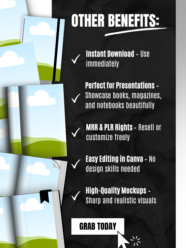 MRR/PLR Magazine Mockup Templates product image (3)