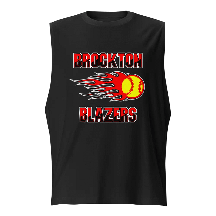 Brockton Blazers Logo Muscle Tank Top product image (1)