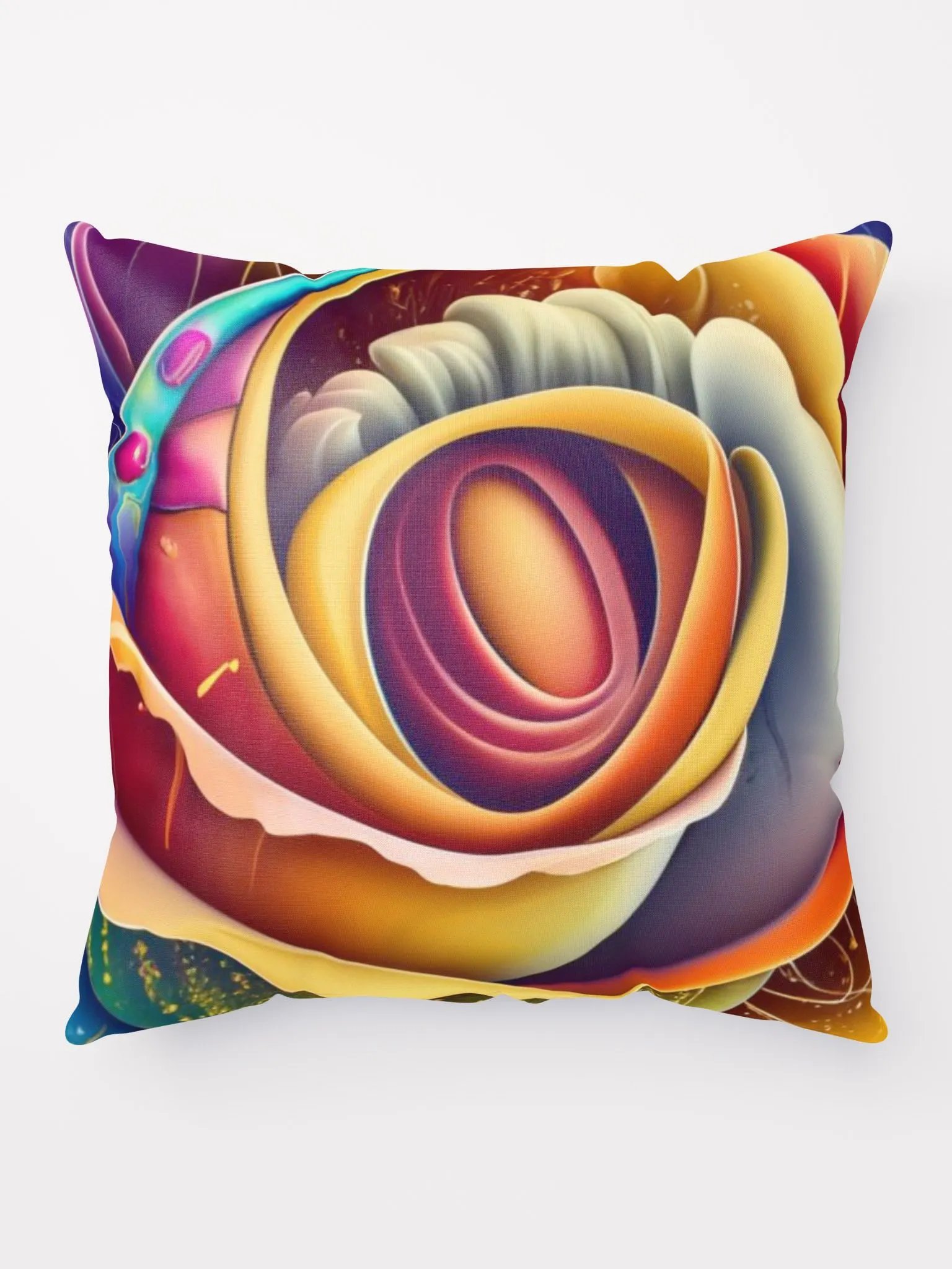 Exotic Surrealistic Rose Pillow product image (5)