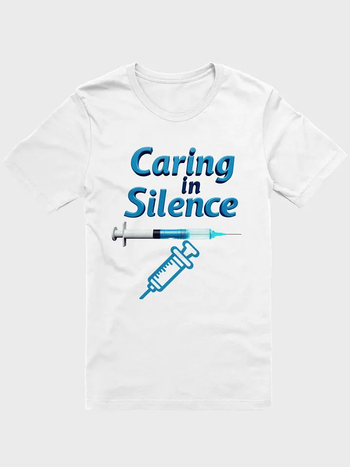 Silent Caring Syringe T-Shirt product image (6)