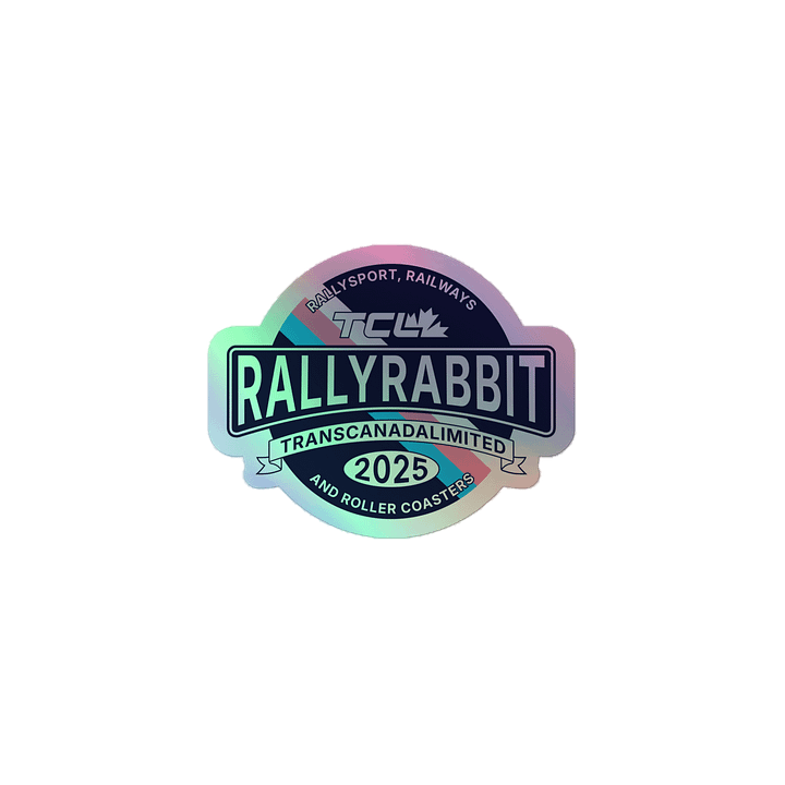 TCL RALLYRABBIT 2025 Holo Sticker product image (1)