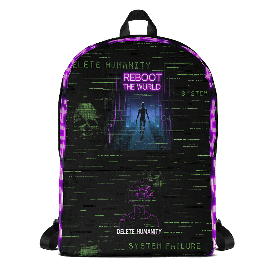 Delete Humanity Backpack product image (1)
