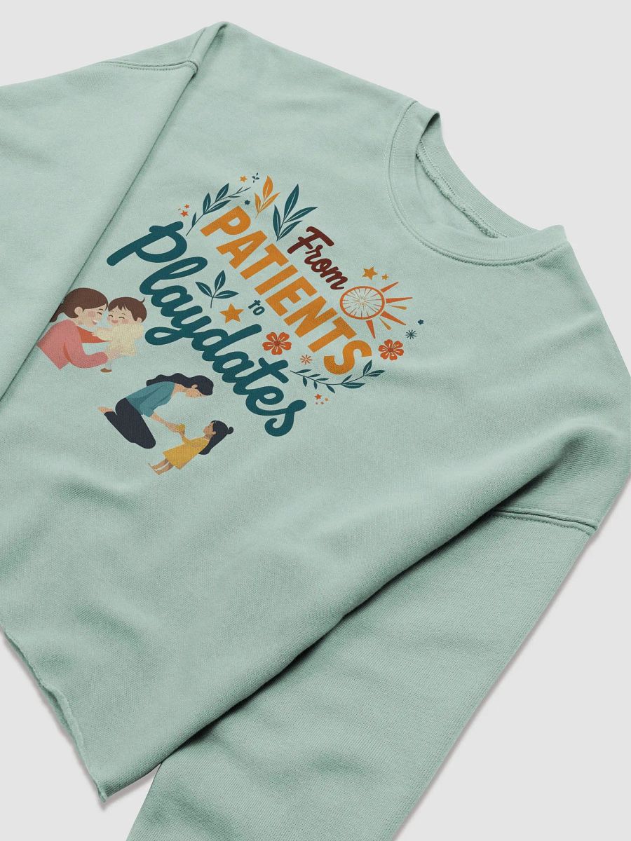 from Patients to Playdates Fleece Crop Sweatshirt product image (21)