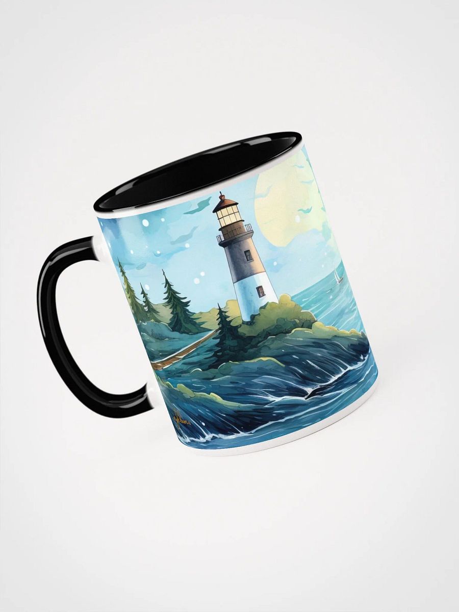 Celestial Mouse Stargazing Mug | Whimsical Night Sky Design | Moonlit Mouse Series product image (3)