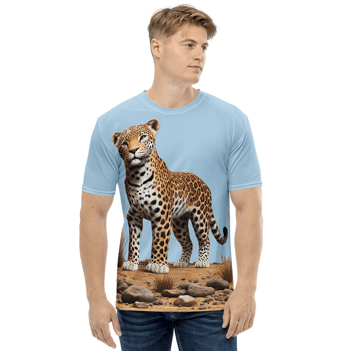 Wild Leopard All-Over Print Tee product image (1)