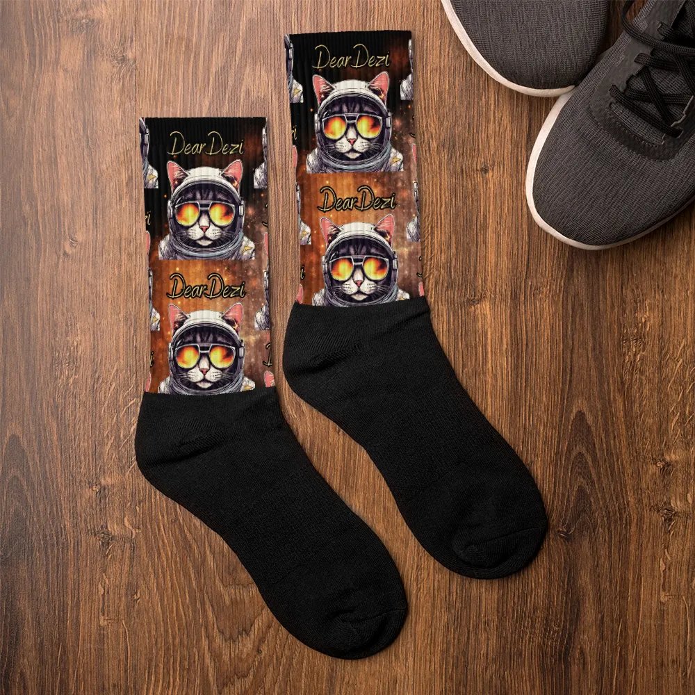 Cosmocat Gamer Socks - in Meowrange product image (7)