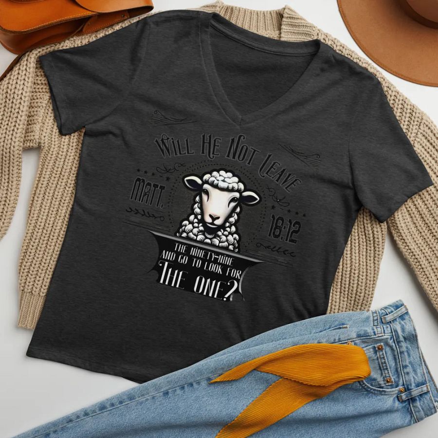 The One Found Sheep Vintage V-Neck Tee product image (11)