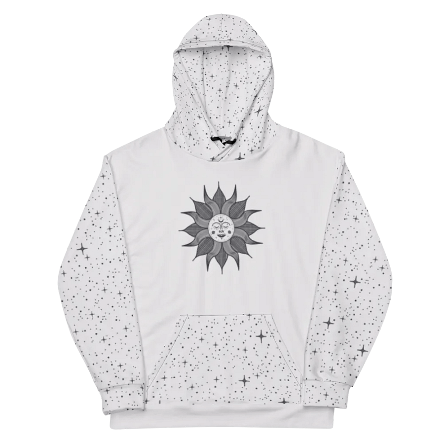Mystic Sun Starry Night Sky Hoodie product image (3)