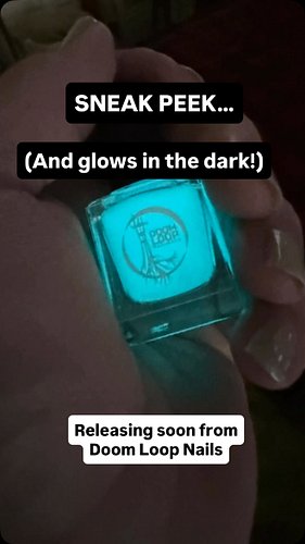 SNEAK PEEK at the latest from our lab. #comingsoon #new #summer #glowinthedark #solarreactive  #IndieNailPolish #QueerOwned #...