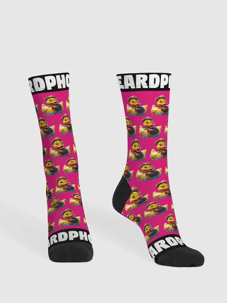 DUCK SOCKS by BeardPhobia - PINK product image (3)