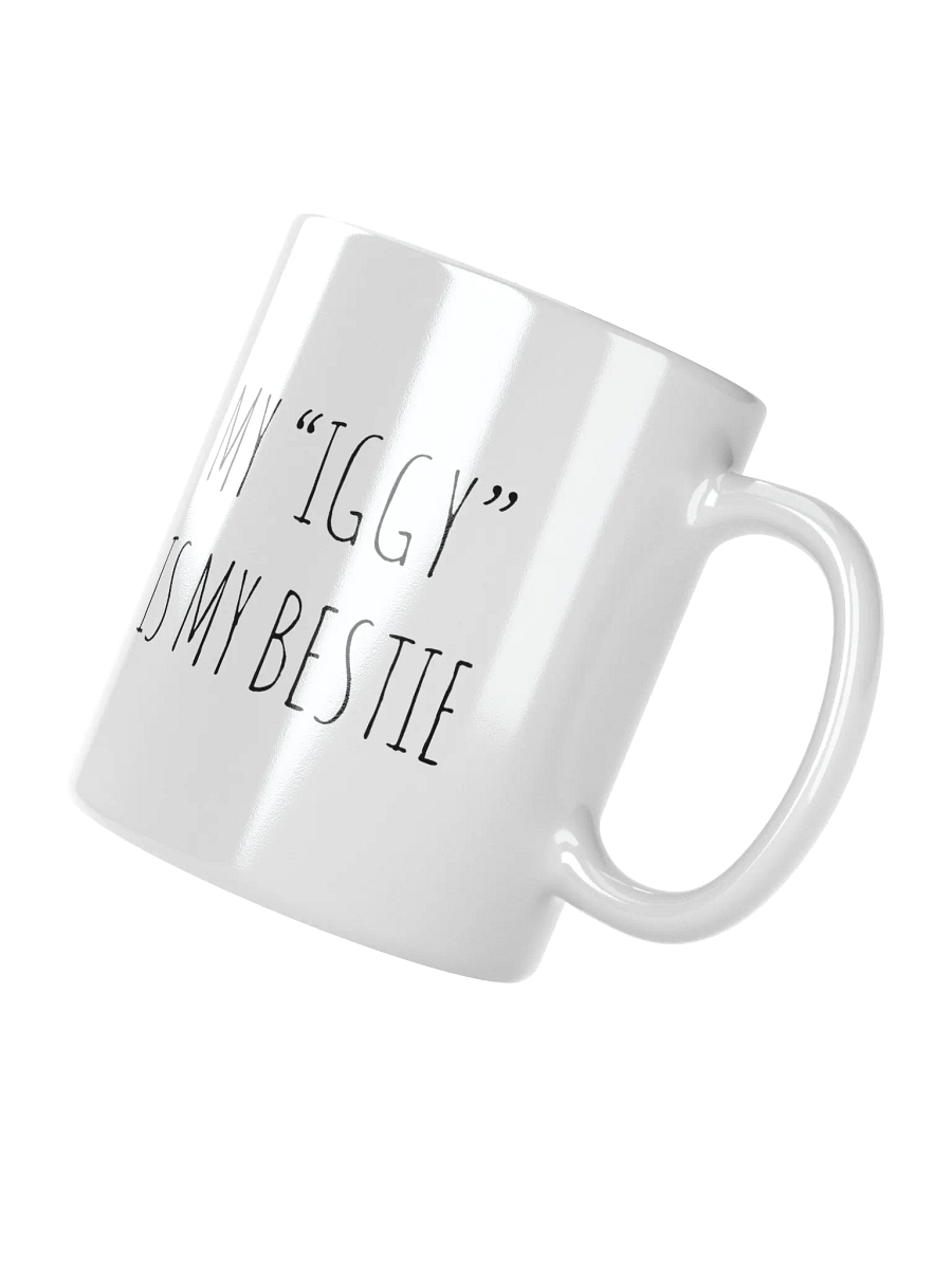My "Iggy" Is My Bestie Minimalist Rustic Chic Mug product image (5)
