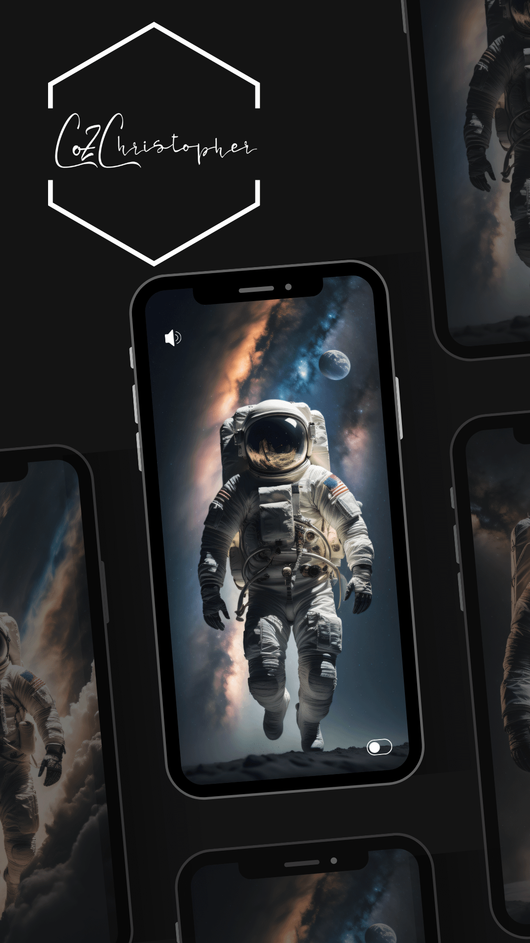 A Walk in Space Mobile Wallpaper product image (1)