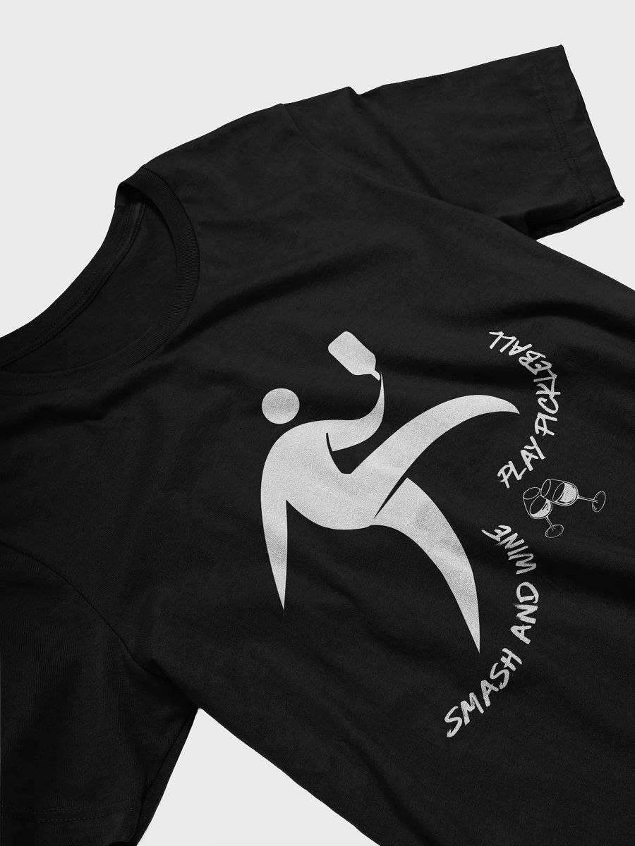 Smash and Wine Pickleball Ultrasoft T-Shirts product image (3)