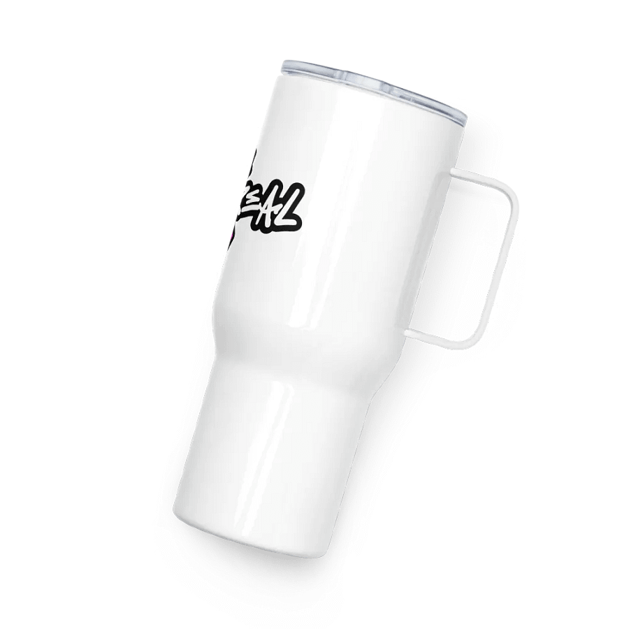 Breast Cancer Awareness Travel Mug With Handle product image (4)