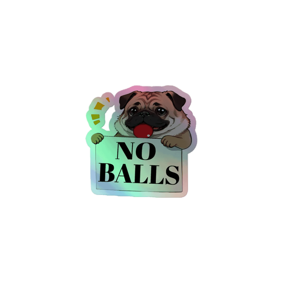 No Balls Emote Sticker product image (1)