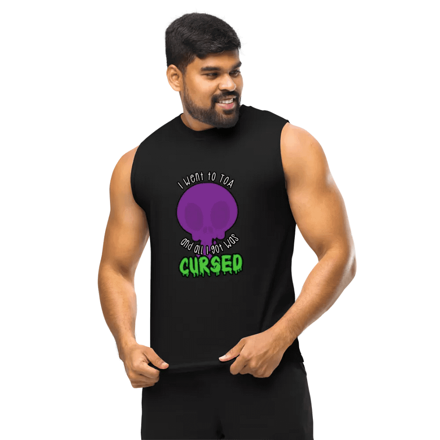 All I Got Was Cursed - Demon Hunter - Men's Style Muscle Tank product image (10)