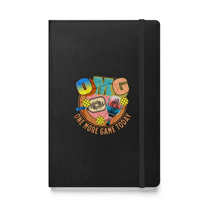 OMG One More Game Today Pickleball Hardcover Journal product image (1)