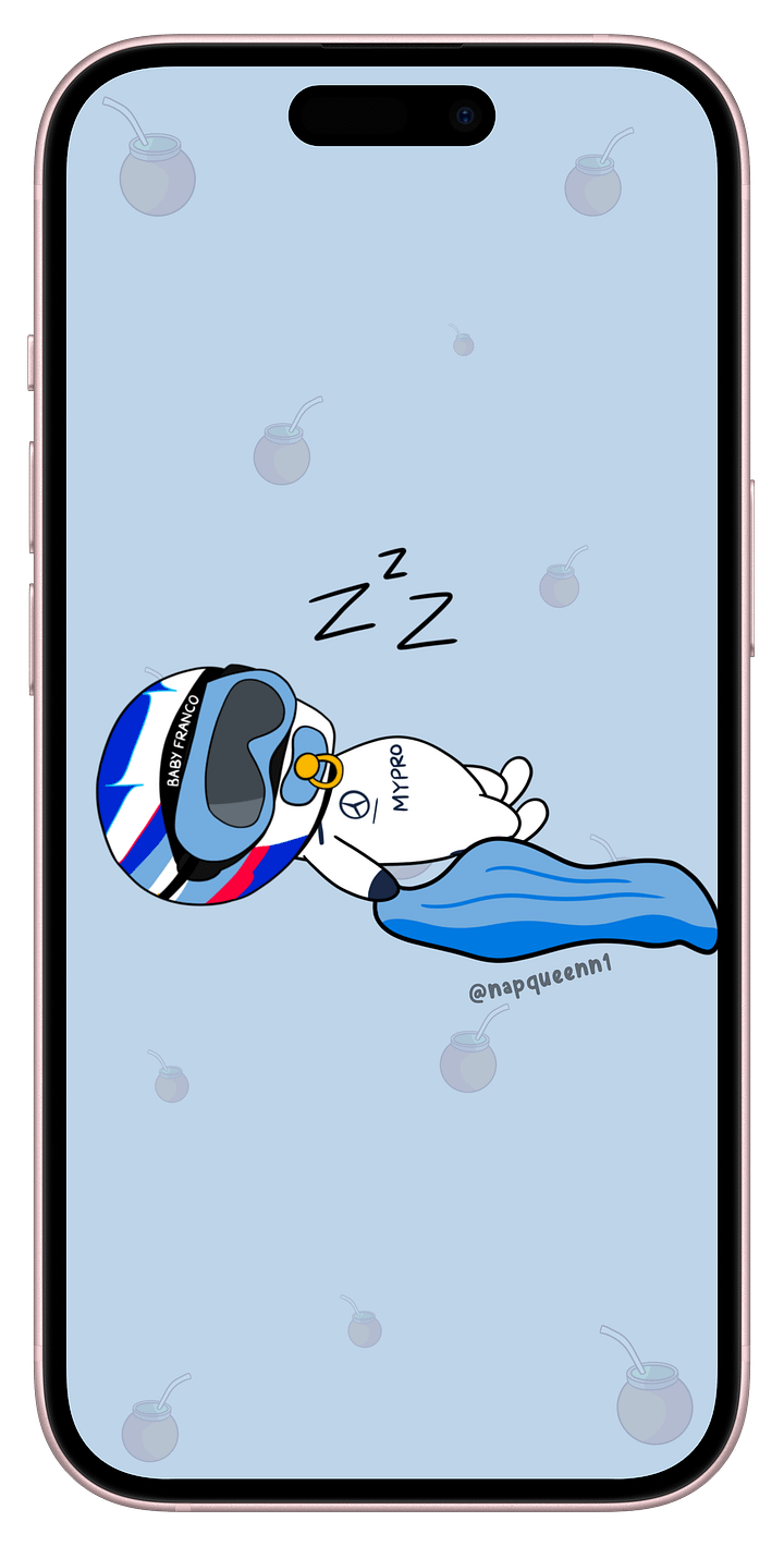 Sleeping Baby Franco - Phone Wallpaper product image (1)