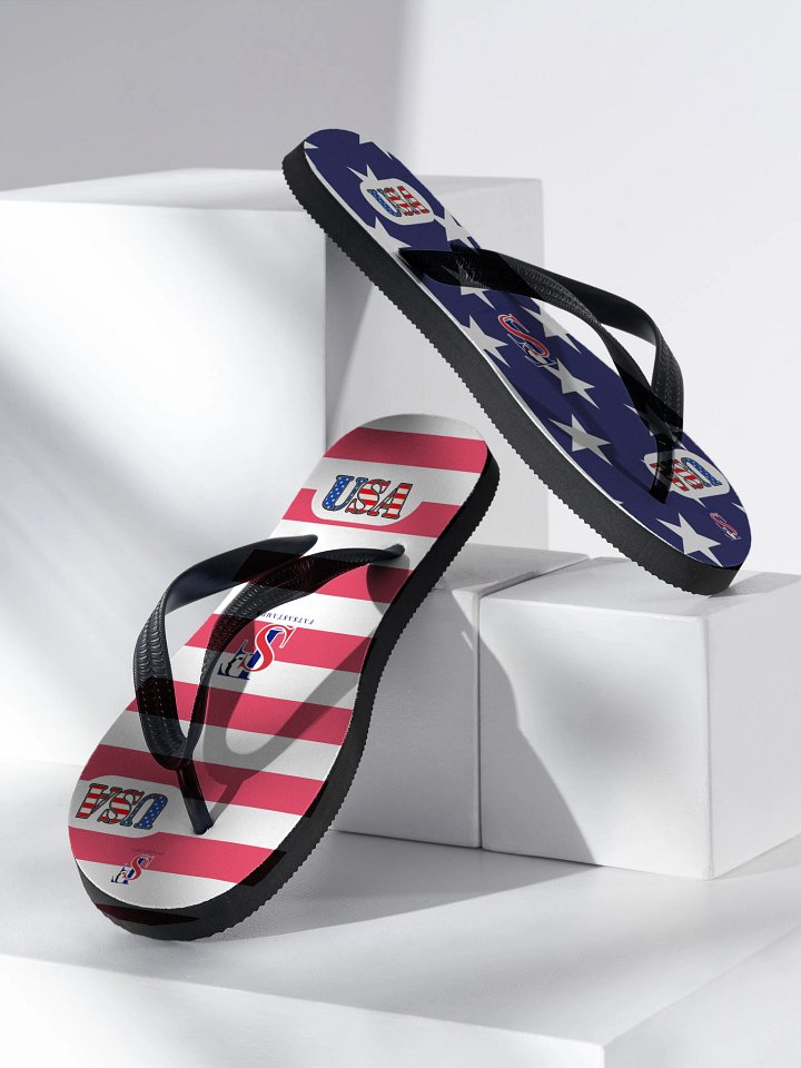 Patriotic Sole Custom Flip-Flops product image (2)