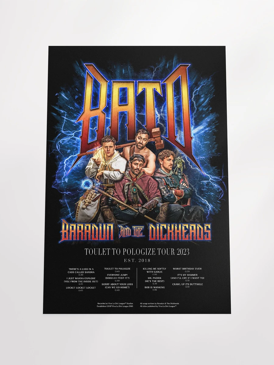 BATD Band Poster (20 x 30 inch) product image (4)
